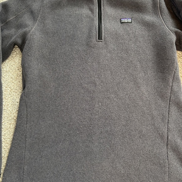 Patagonia Better Sweater 1/4 Zip Women's Large Gray - Picture 2 of 5